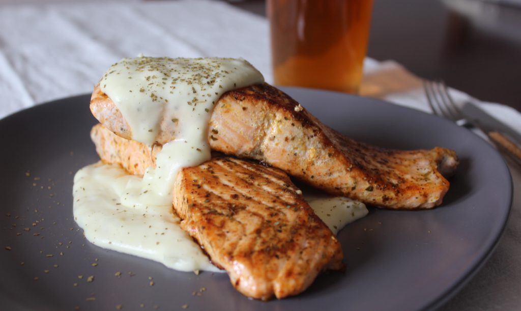 Salmone Con Salsa Champ Ricetta Tipica Irlandese Spignattando