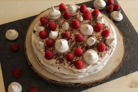 pavlova al cioccolato