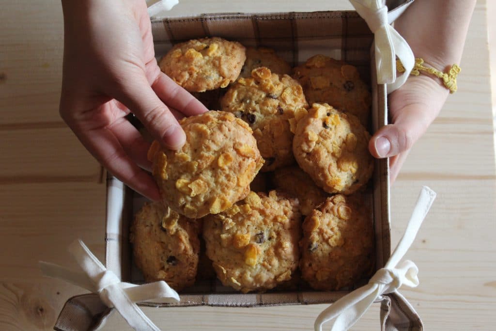 biscotti ai corn flakes