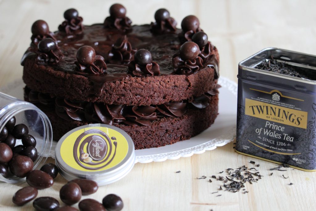 Torta al cioccolato fondente senza uova e burro