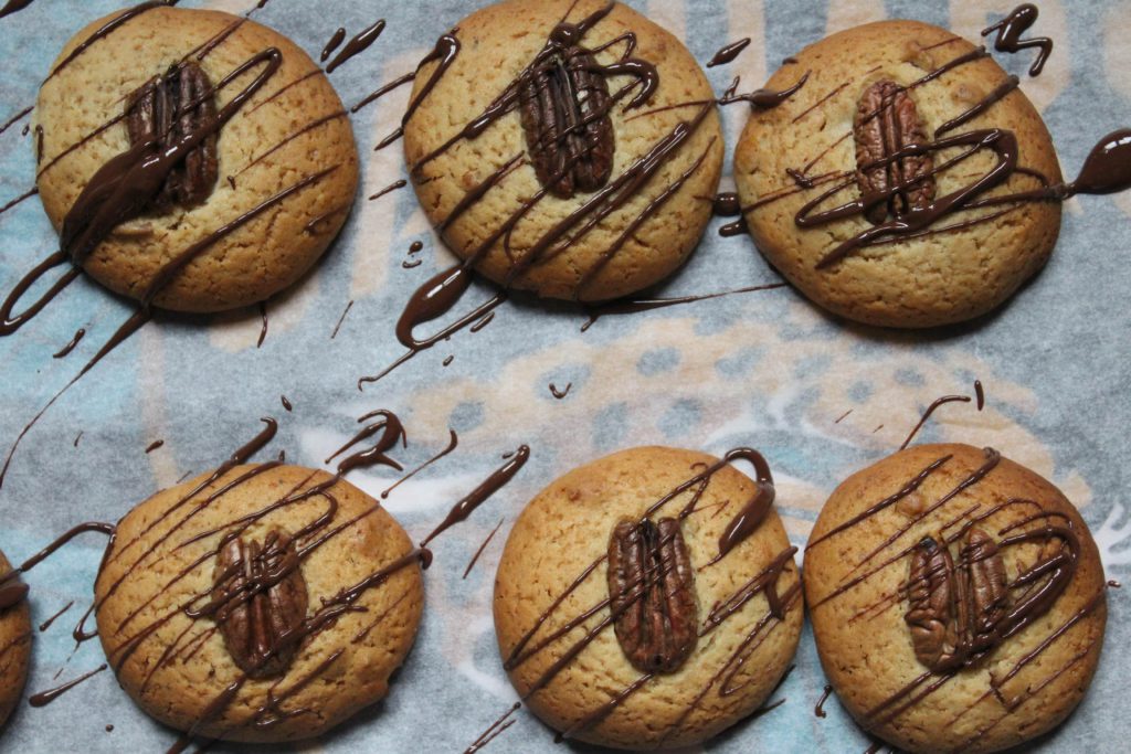 Biscotti speziati con noci pecan