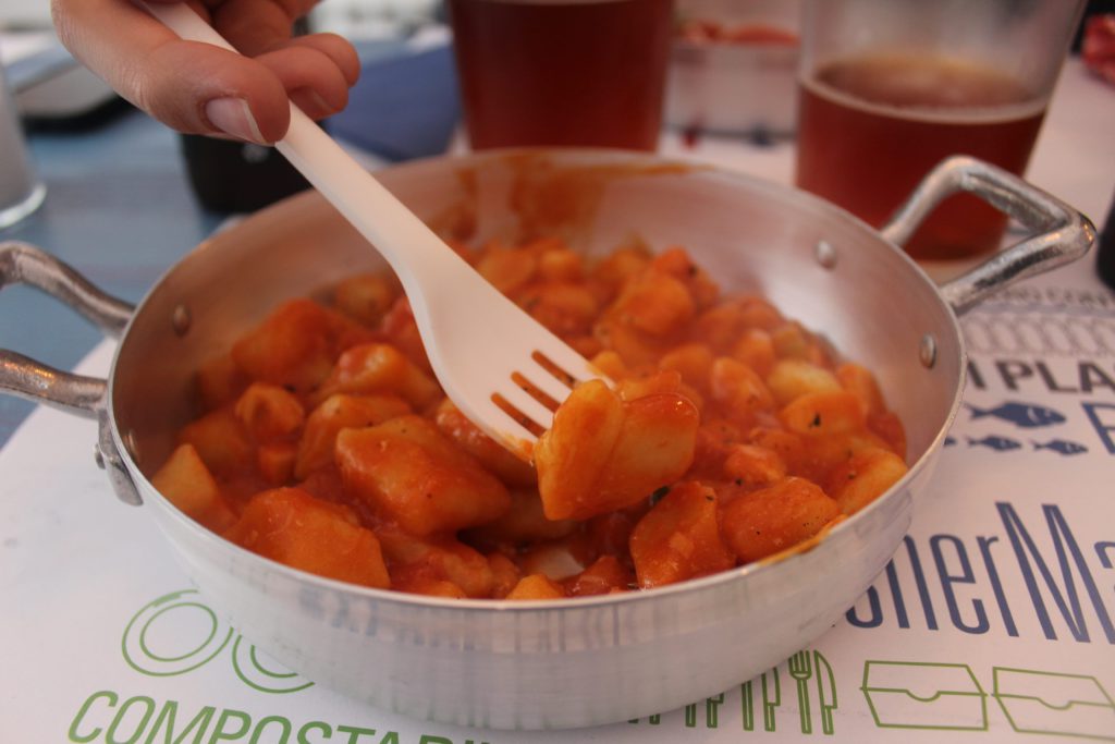 gnocchetti con ragù di pesce