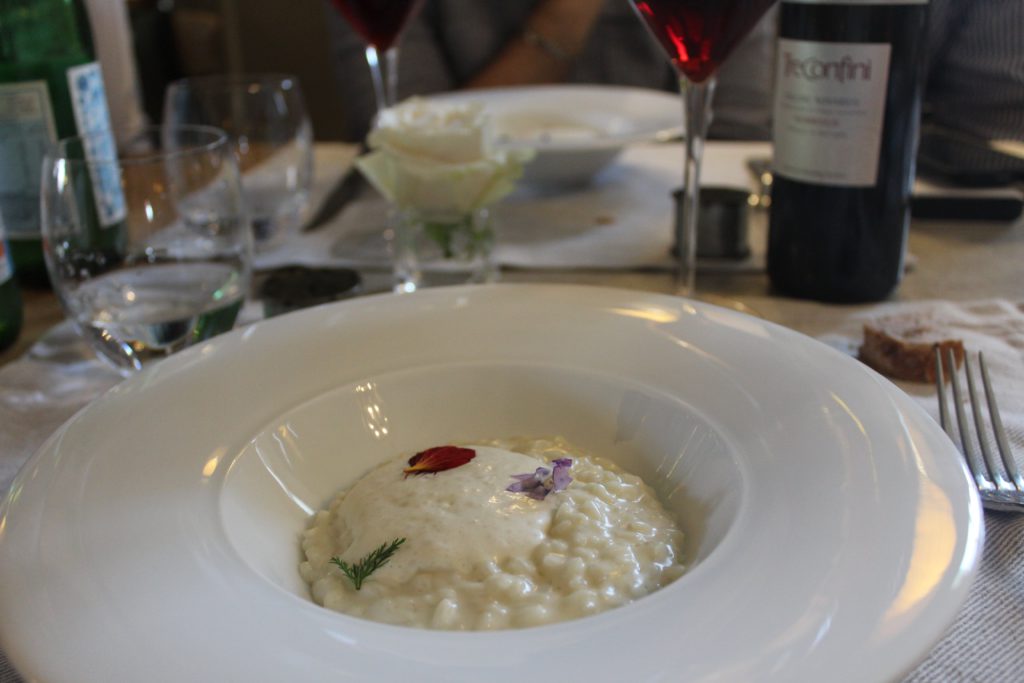 risotto al gorgonzola