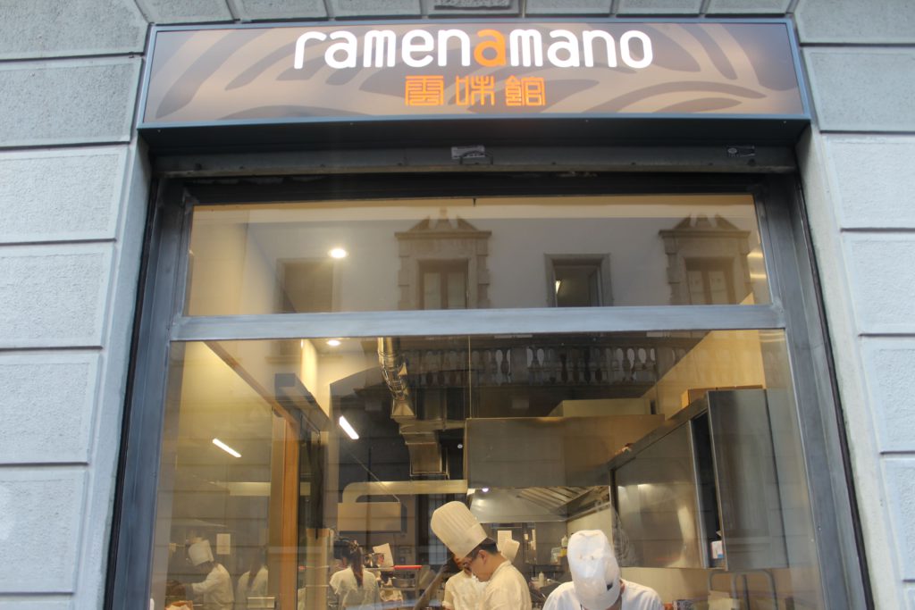 ramen a mano milano