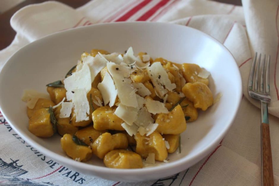 gnocchi di zucca e patate