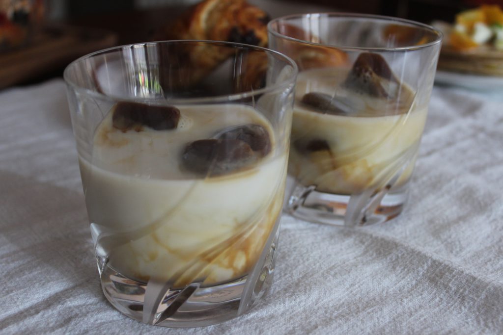 Topkapi 251.004 Set 6 Bicchieri Roma 300ml Per Caffè Freddo, Cocktail E Frappè, Vetro Trasparente Con Decorazioni