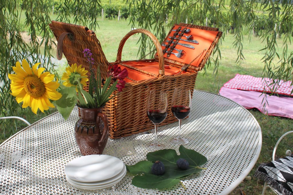 pic nic al chateau vignobles carles