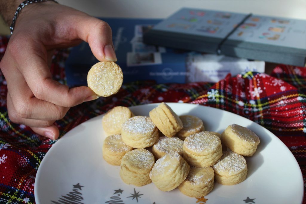 polvorones spagnoli di natale