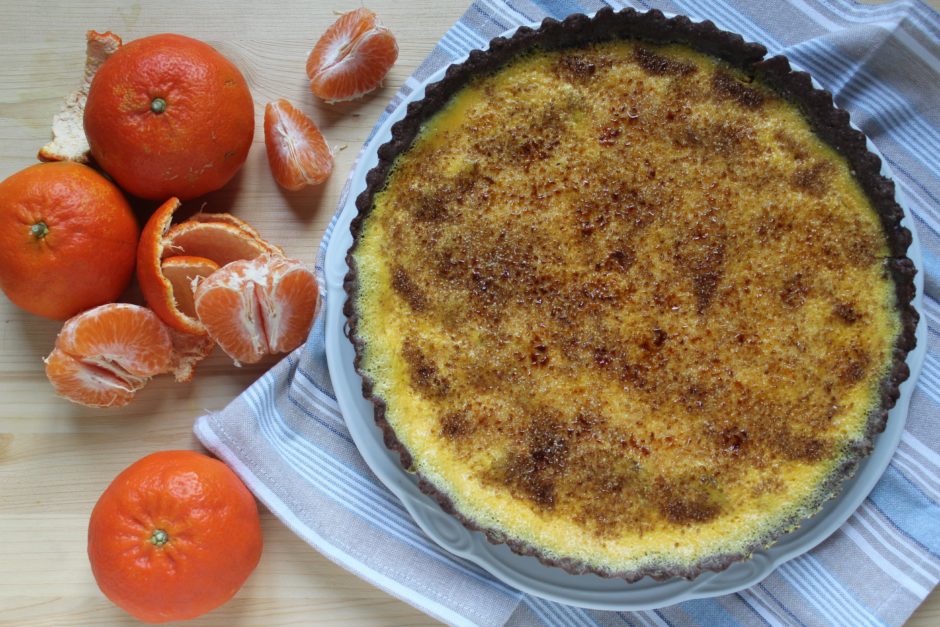 crostata creme brulée