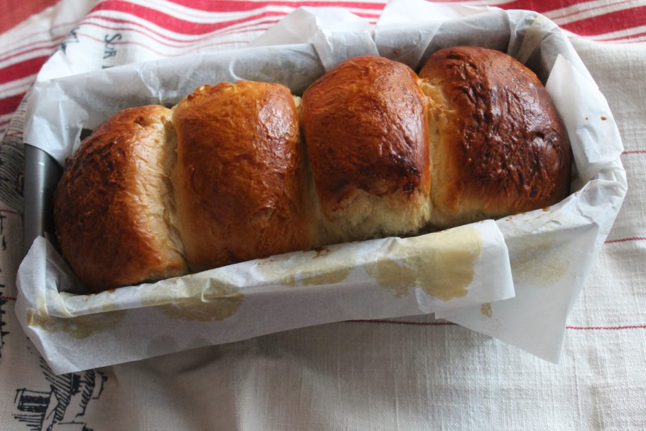 pan brioche dolce con soli albumi