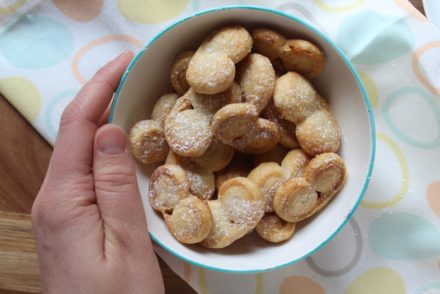 ventagli di pasta sfoglia