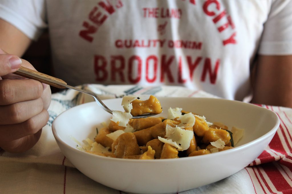 gnocchi di zucca e patate