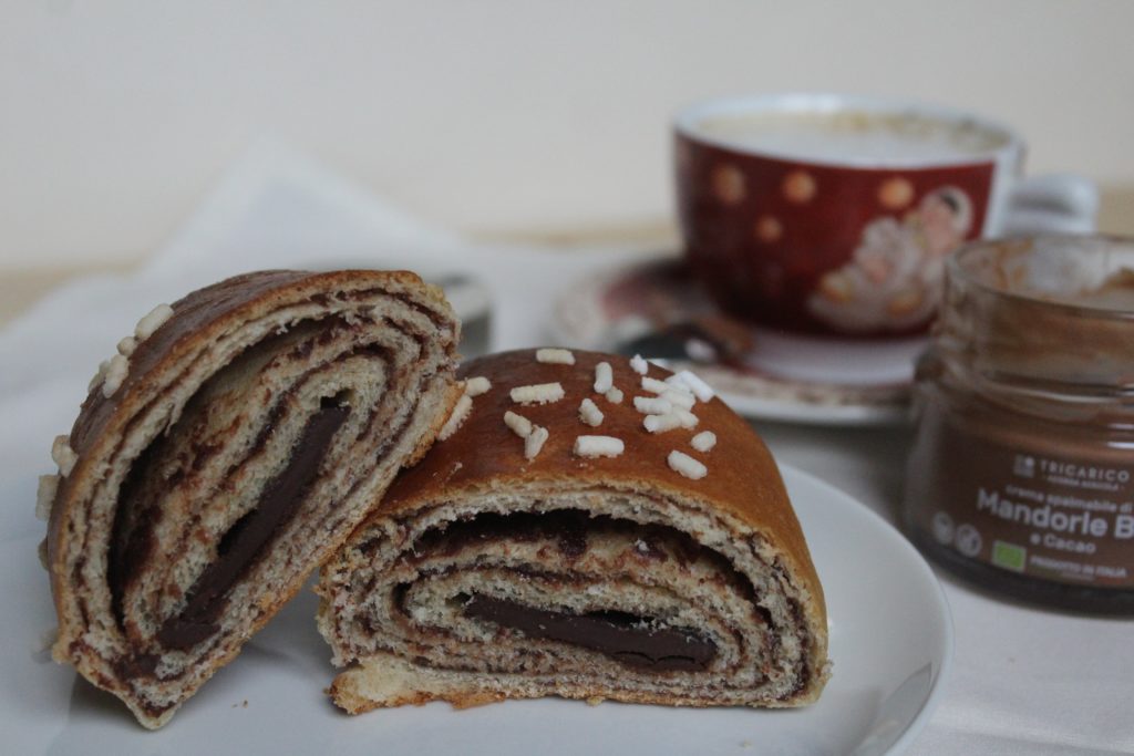 saccottini fatti in casa ripieni di cioccolato