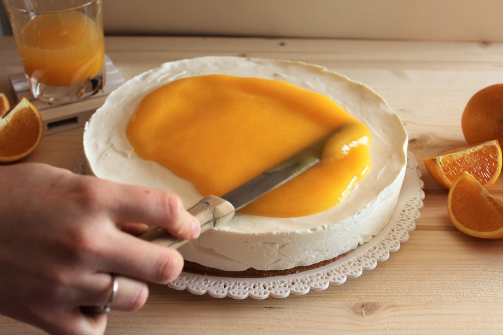 preparazione mousse cake