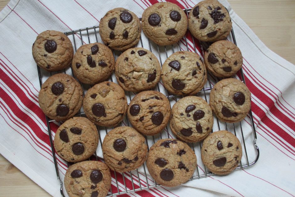 cookies ai tre cioccolati