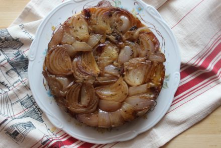 tarte tatin alle cipolle di Breme