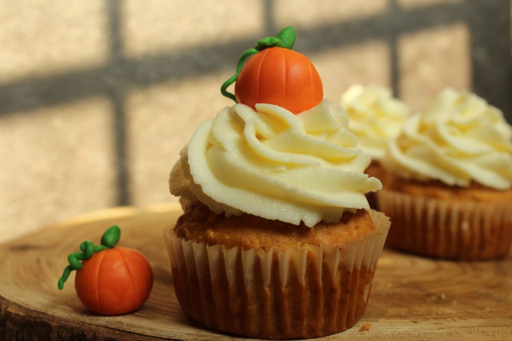 carrott cupcake per halloween