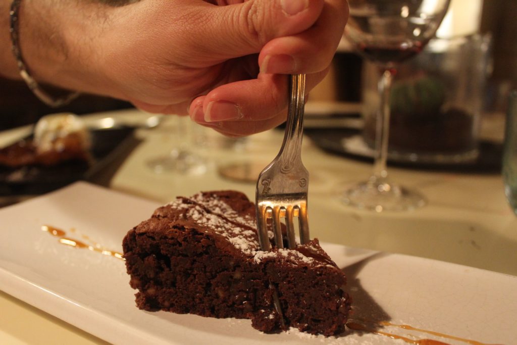 torta tenerina con caffè e rum