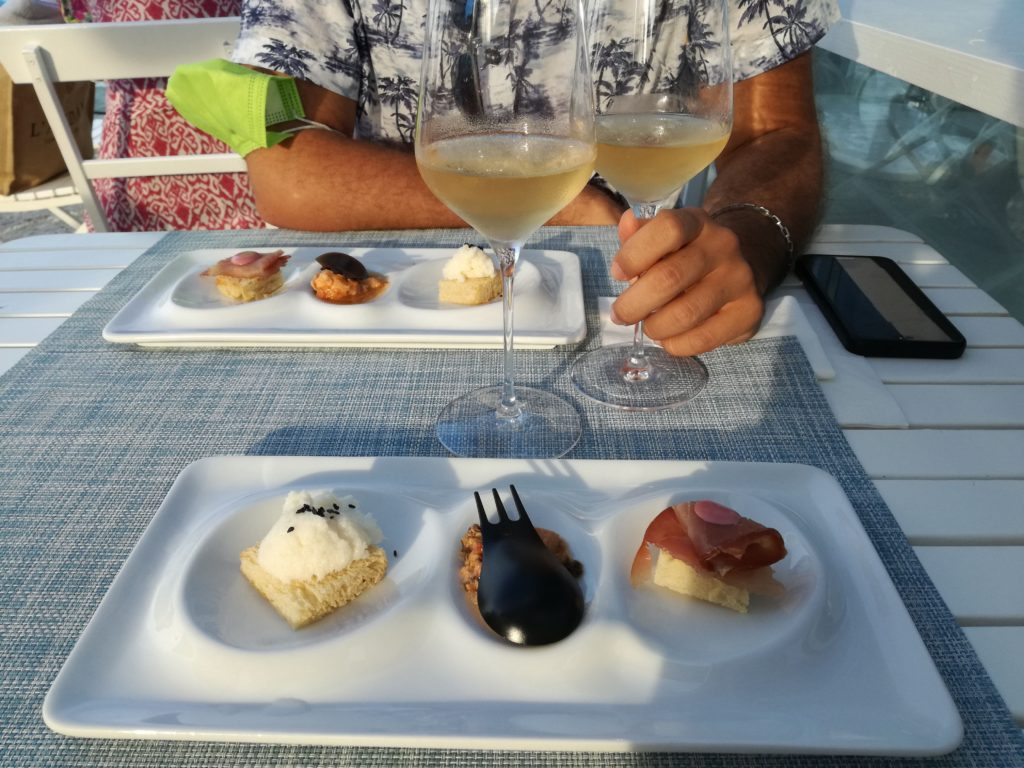 aperitivo di mare al clandestino