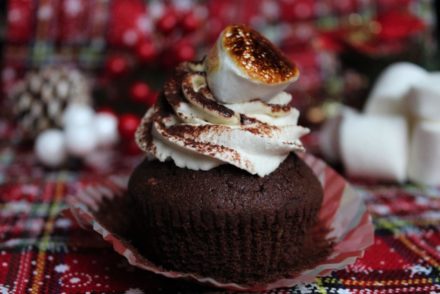 cupcake alla cioccolata calda