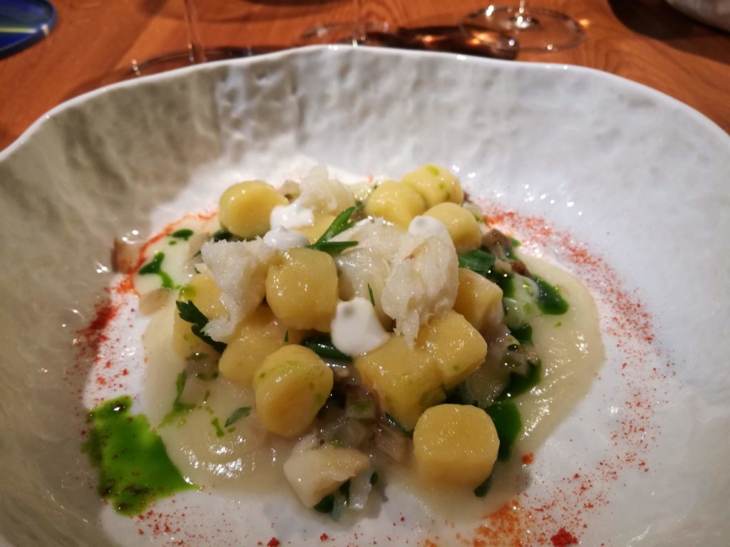 gnocchetti con baccalà e vongole