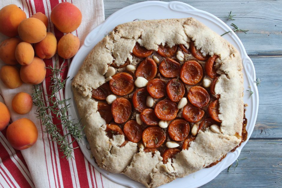 galette albicocche e rosmarino