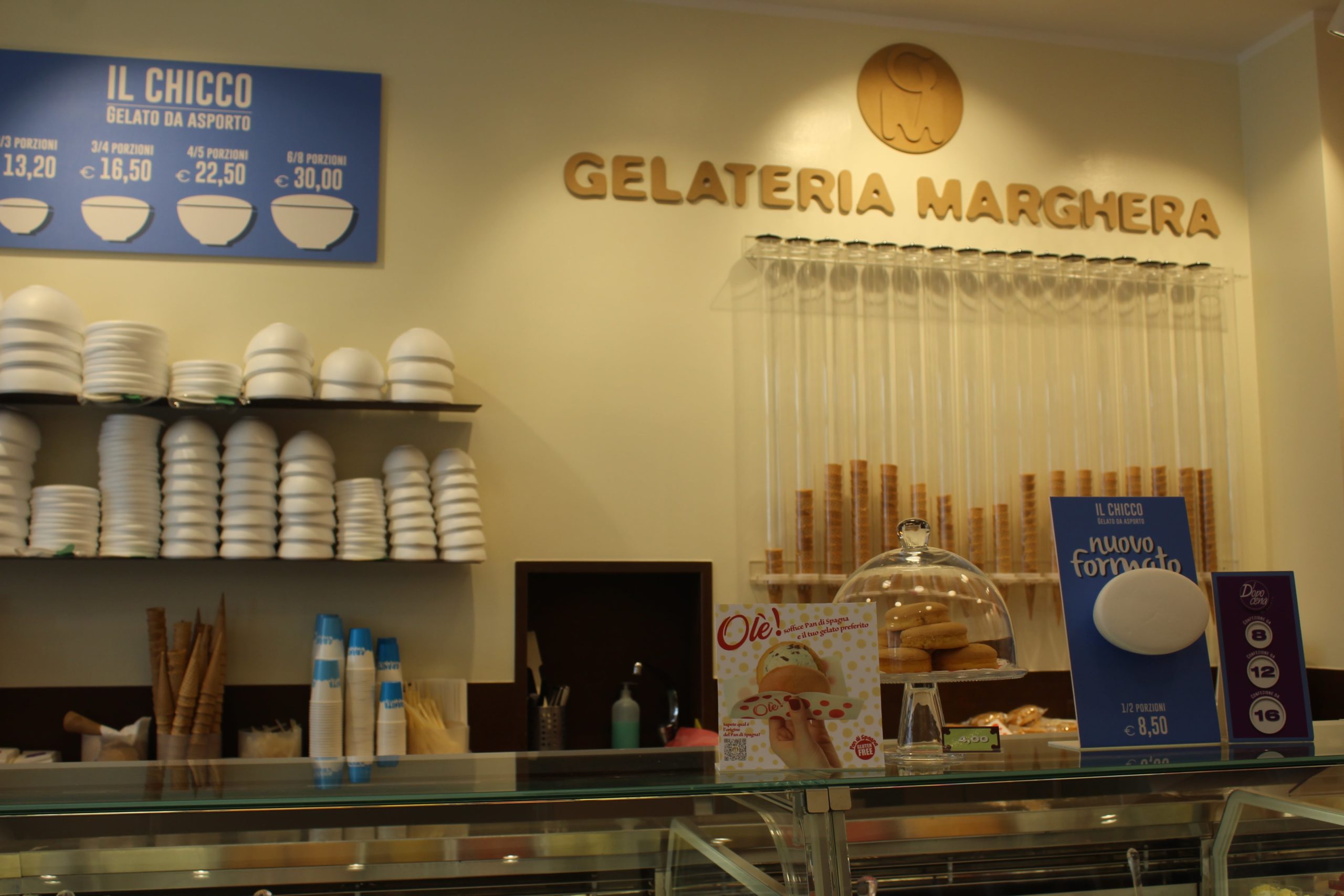 Gelateria Marghera a Milano gelati e golosità da oltre 40 anni