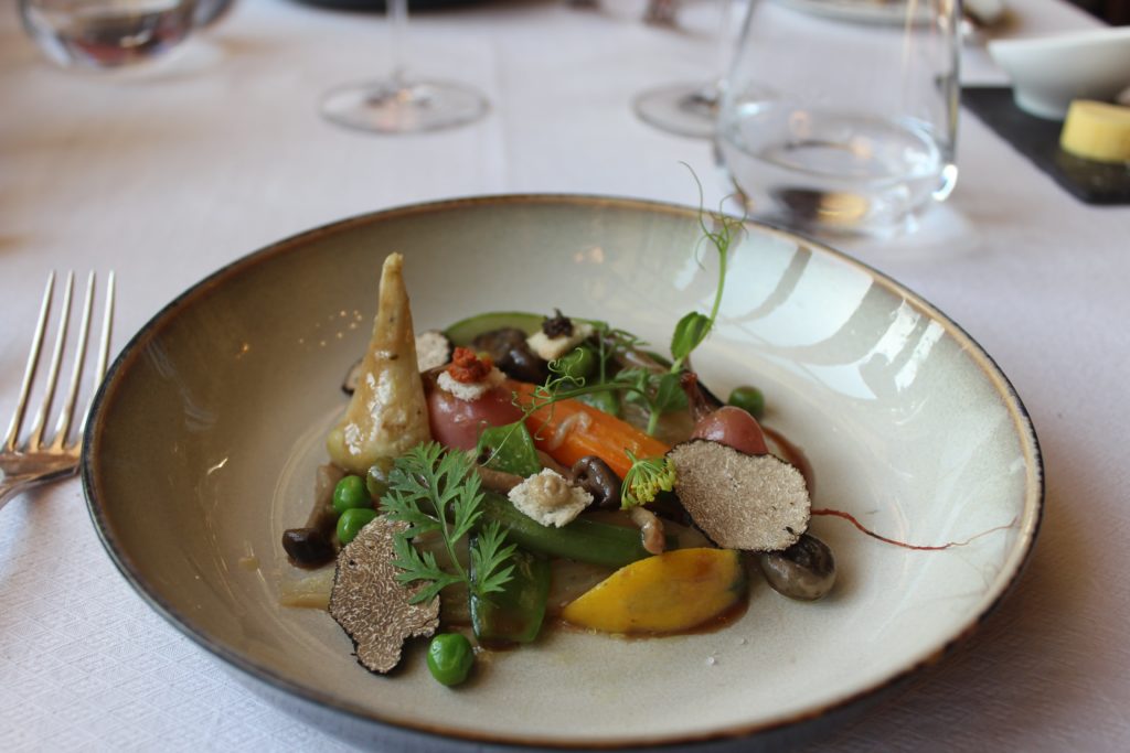 fricassea di verdure con tartufo